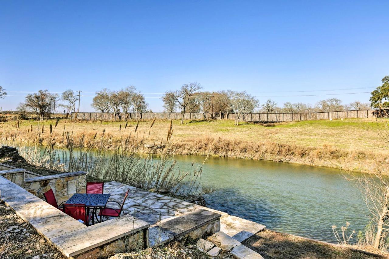 Blanco Riverfront Historic Home, 3 Mi To Downtown! Exteriér fotografie